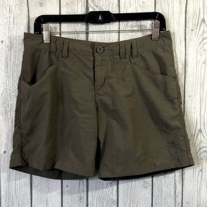 THE NORTH FACE Olive Hiking Shorts 6 Nylon